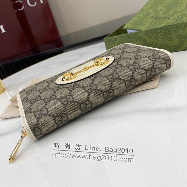 Gucci專櫃古馳最新款男女款拉鏈長夾錢包錢夾 jh2183款號:  621889